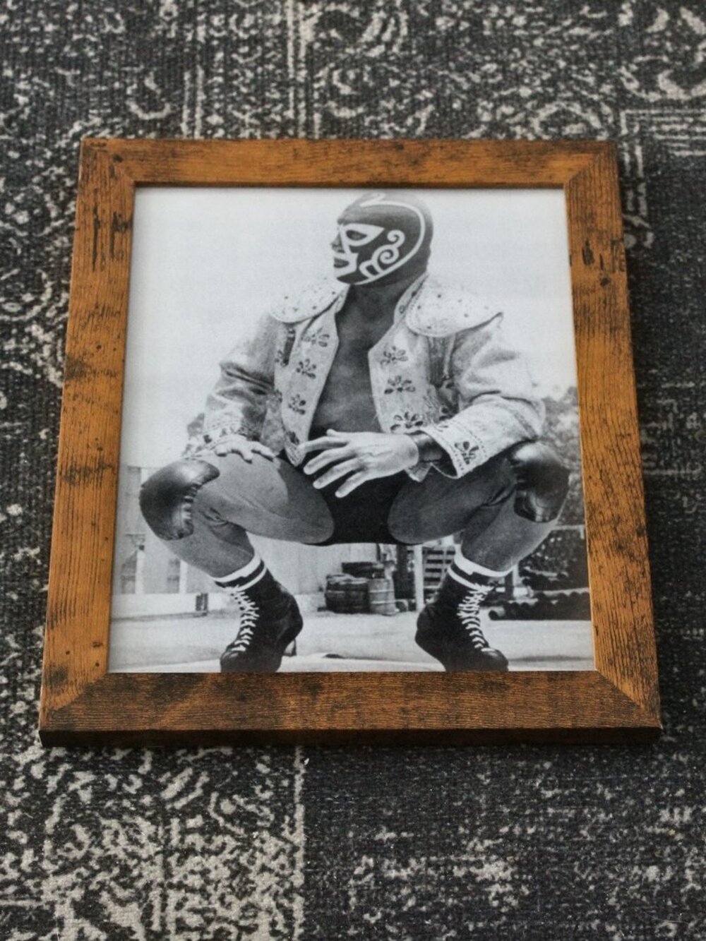 Huracan Ramirez Lucha Libre Photo Print 8x10 Vintage Mexican Wall Decor Art